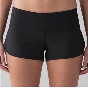 Lululemon Black Athletic Shorts